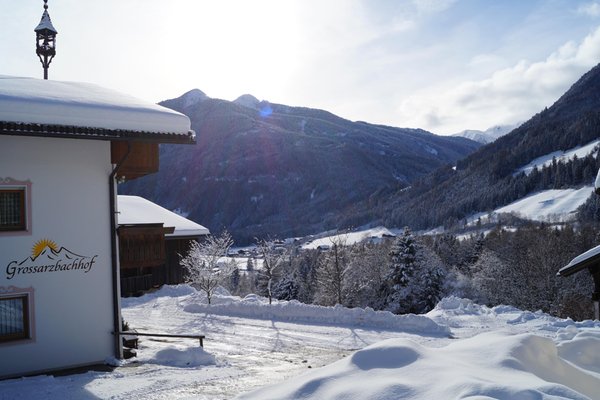 Photo exteriors in winter Großarzbachhof