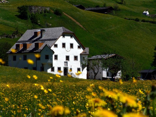 Foto esterno in estate Ansitz Bergrichter