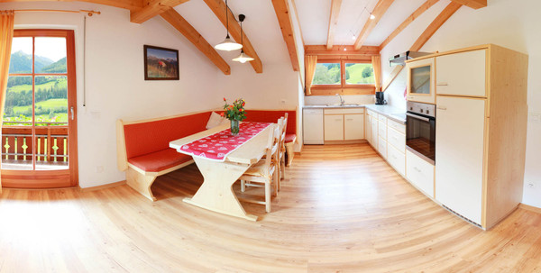 The living area Farmhouse apartments Mitterlembach
