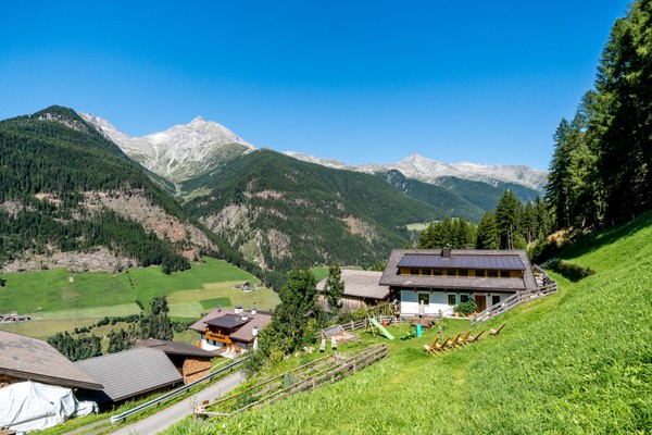 Foto Außenansicht Ferienwohnungen auf dem Bauernhof Innertrein