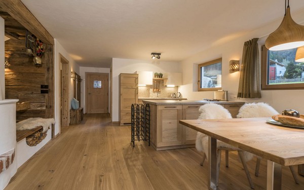 The living area Farmhouse apartments Maurlechnhof