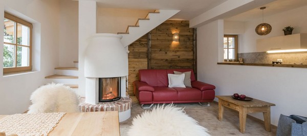 The living area Farmhouse apartments Maurlechnhof