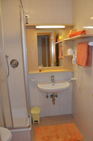 Foto del bagno Appartamenti in agriturismo Oberachrain