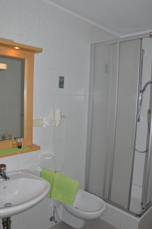 Foto del bagno Appartamenti in agriturismo Oberachrain