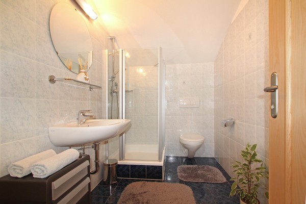 Foto del bagno Appartamenti in agriturismo Weißenbachlhof