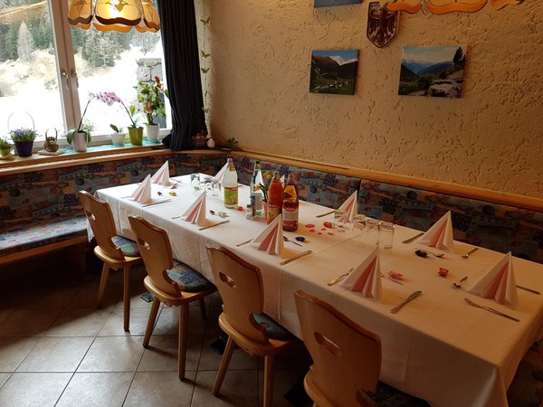 Il ristorante Lappago (Valle di Selva dei Molini) Sonneck
