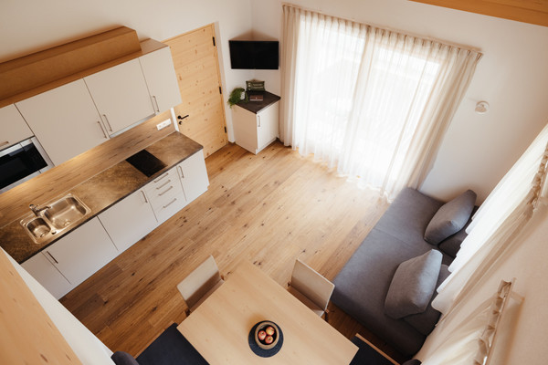 The living area Untermairhof Appartements