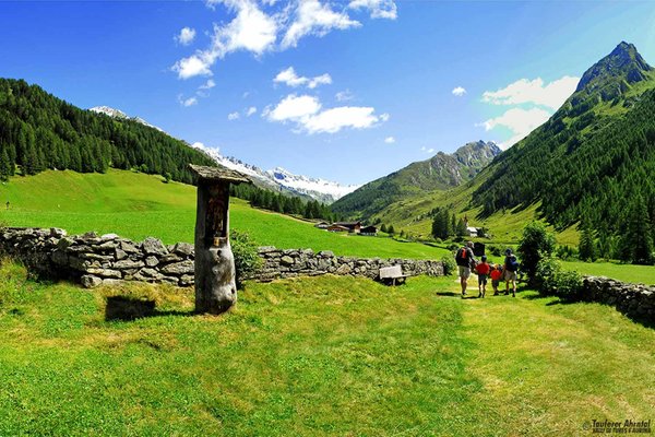 Ahrntal typische Aufnahme des Gebiets