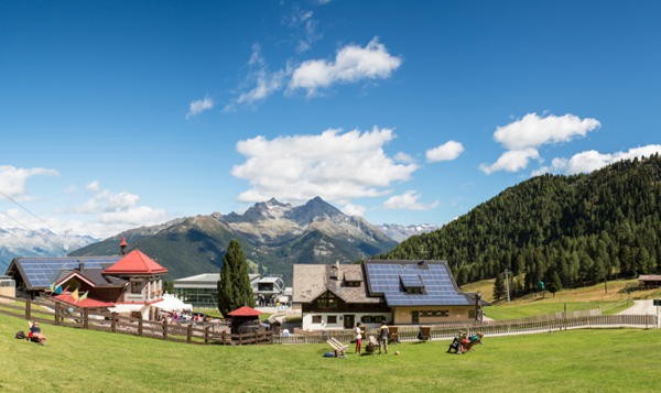 Foto Außenansicht Berghütte Speikboden