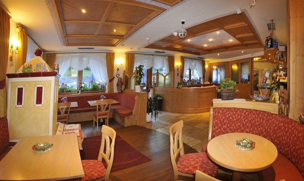 Il ristorante Canazei Alba Wellness & Beauty Hotel