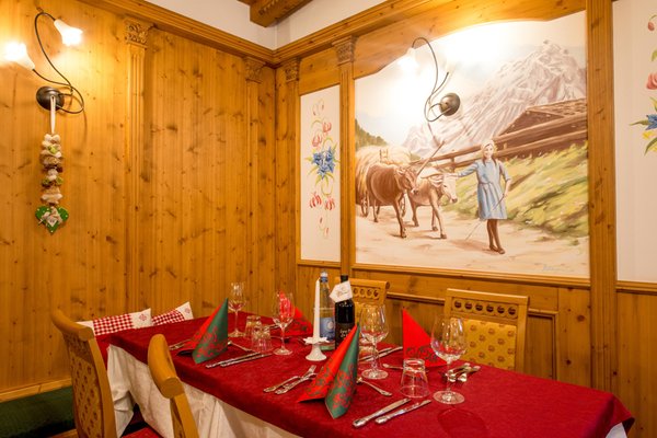 Il ristorante Alba di Canazei (Canazei) Alpino al Cavalletto