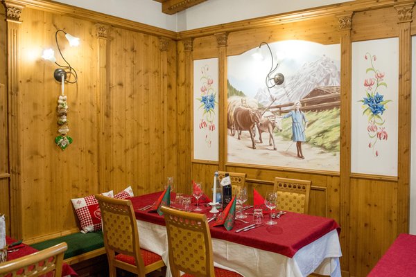Il ristorante Alba di Canazei (Canazei) Alpino al Cavalletto
