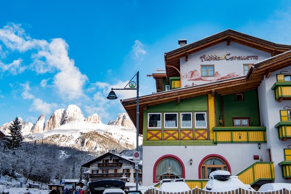 Foto esterno in inverno Alpino al Cavalletto