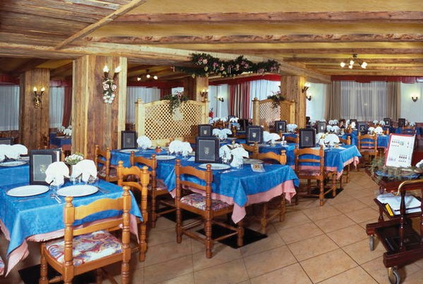 Il ristorante Canazei Bellevue Uhc