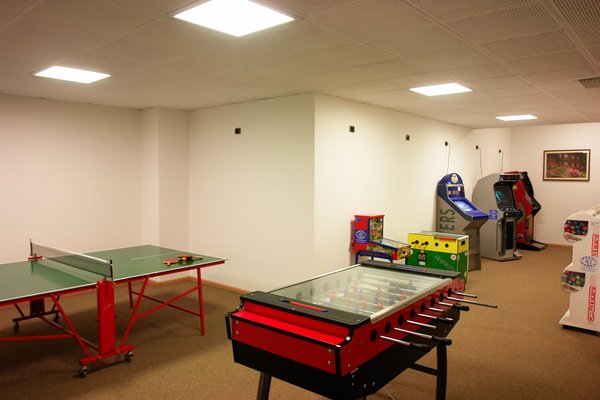 La sala giochi Hotel Cèsa Tyrol