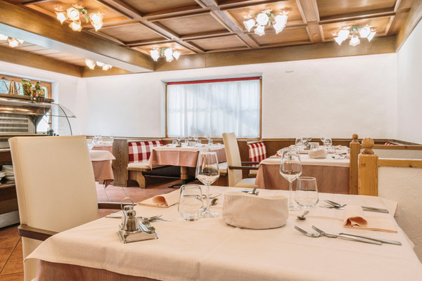 Il ristorante Canazei Chalet Pineta