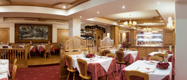 Das Restaurant Canazei Cristallo