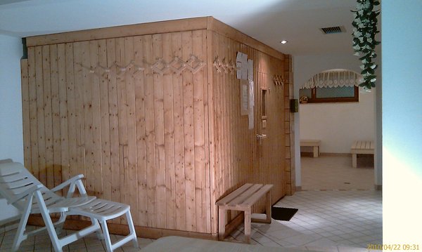 Foto della sauna Penia di Canazei