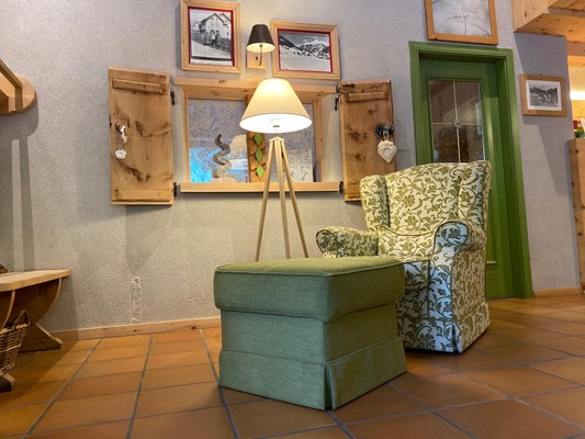 The common areas Joy B&B Fedaia