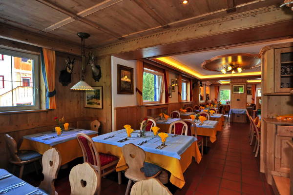 Das Restaurant Alba di Canazei (Canazei) Aurora