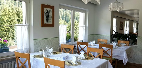 The restaurant Alba di Canazei (Canazei) Sassleng