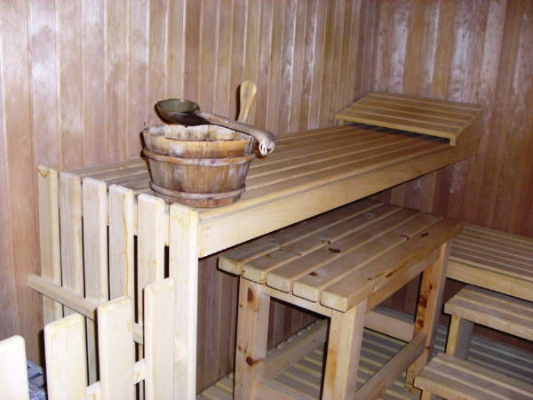 Foto della sauna Alba di Canazei