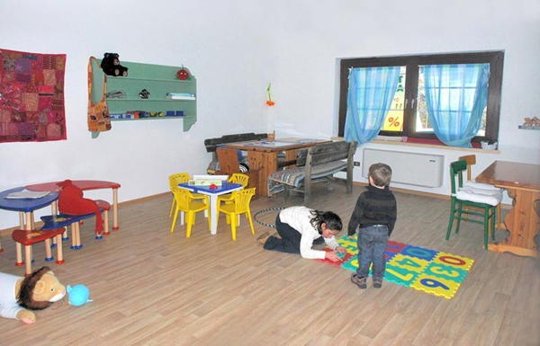 La sala giochi Albergo Sassleng