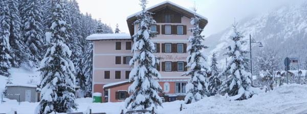 Foto invernale di presentazione Villa Agomer - Albergo 2 stelle
