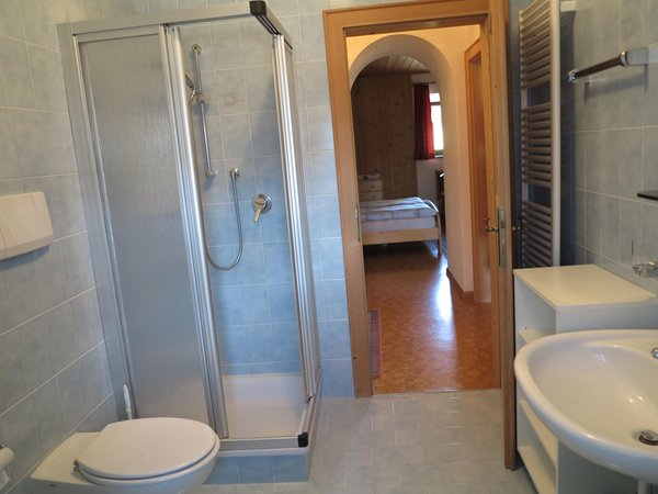 Foto del bagno Appartamenti in agriturismo Larjëi