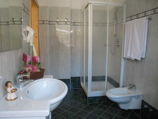 Foto del bagno Garni Mozart Nesthouse