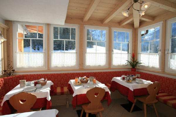 The restaurant Alba di Canazei (Canazei) Villa Paola
