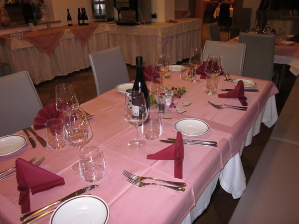 The restaurant Passo Sella (Canazei) Carlo Valentini
