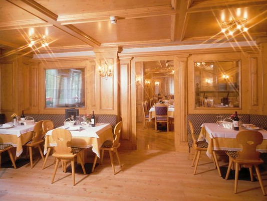 Il ristorante Campitello di Fassa Diamant Park Hotel