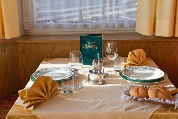 Il ristorante Campitello di Fassa Alaska Family & Wellness