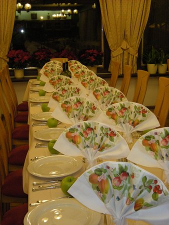 Il ristorante Campitello di Fassa Sport Hotel Enrosadira
