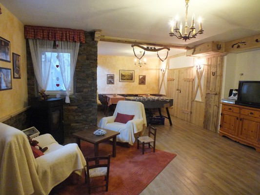 La zona giorno Albergo Defrancesco