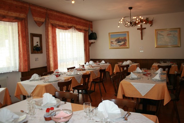 Il ristorante Campitello di Fassa Defrancesco