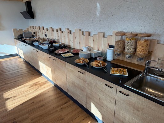 The breakfast Hotel Panorama Elisabeth