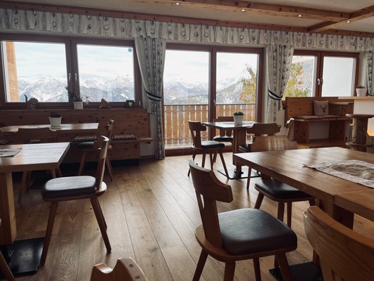 The restaurant Antermoia / Untermoi (San Martino in Badia / St. Martin in Thurn) Panorama Elisabeth