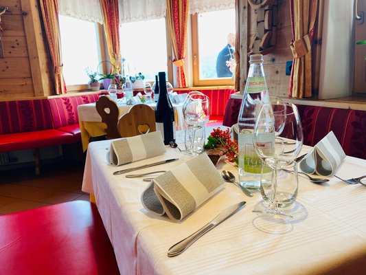 The restaurant Antermoia / Untermoi (San Martino in Badia / St. Martin in Thurn) Panorama Elisabeth