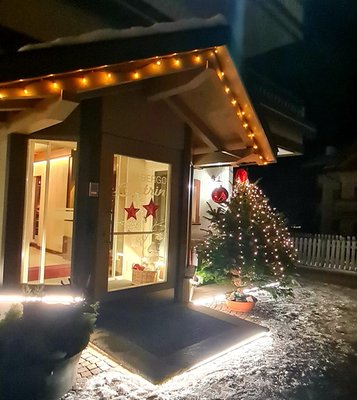 Foto invernale di presentazione B&B-Hotel Contrin