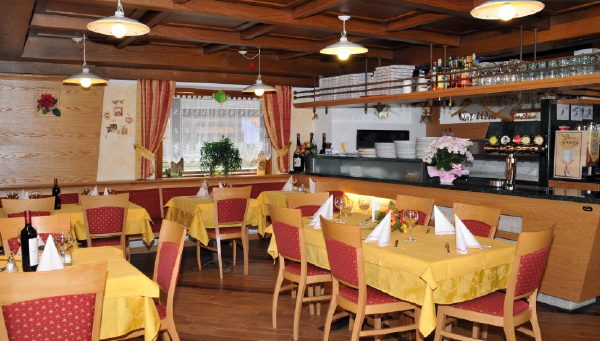 Il ristorante Mazzin Val Udai