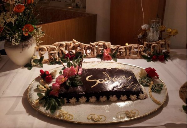 Il ristorante Pozza di Fassa Park Hotel Mater Dei