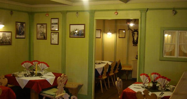 Das Restaurant Pera di Fassa Rizzi