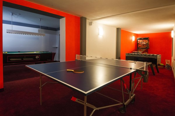 La sala giochi Garni (B&B) Lastei