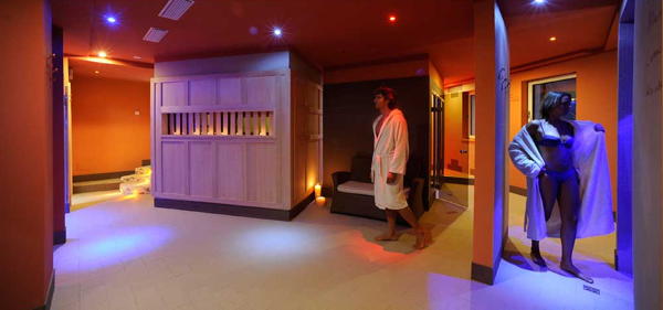 Photo of the wellness area Andes Hotel Family & Wellness