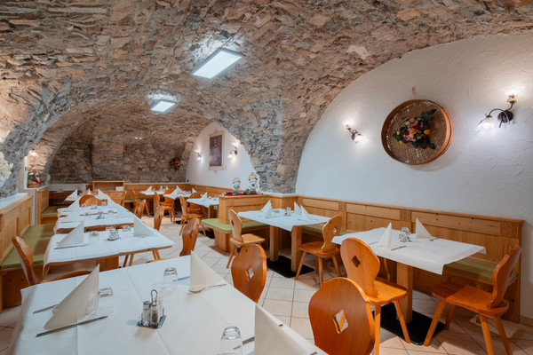 The restaurant Vigo di Fassa Casa Daniel Zen