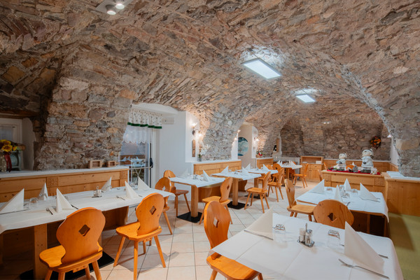 The restaurant Vigo di Fassa Casa Daniel Zen