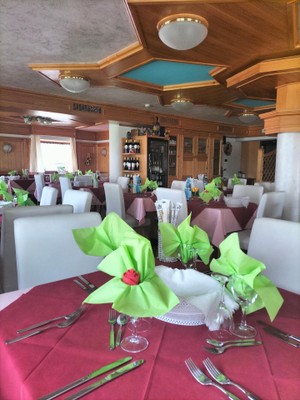 The restaurant Vigo di Fassa Vael