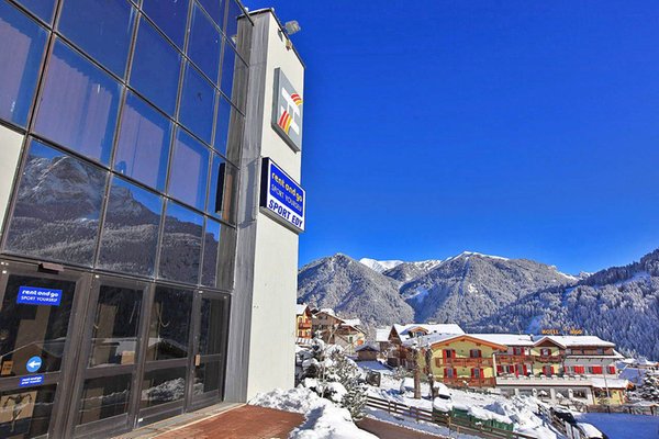 La posizione Hotel Vigo Vigo di Fassa